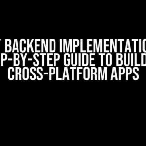 Kivy Backend Implementation: A Step-by-Step Guide to Building Cross-Platform Apps