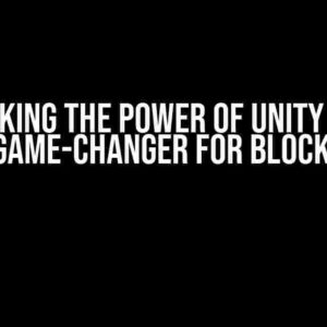 Unlocking the Power of Unity Cloud Save: A Game-Changer for Blocks Games