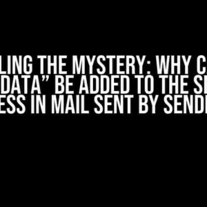 Unraveling the Mystery: Why Can User “www-data” be Added to the Sender’s Address in Mail Sent by Sendmail?